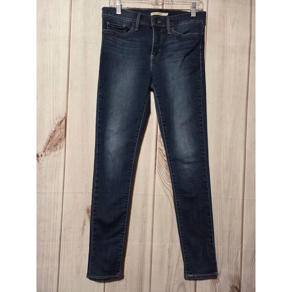 Levis 311 Shaping Skinny Jeans Womens 27 Dark Wash Blue Denim